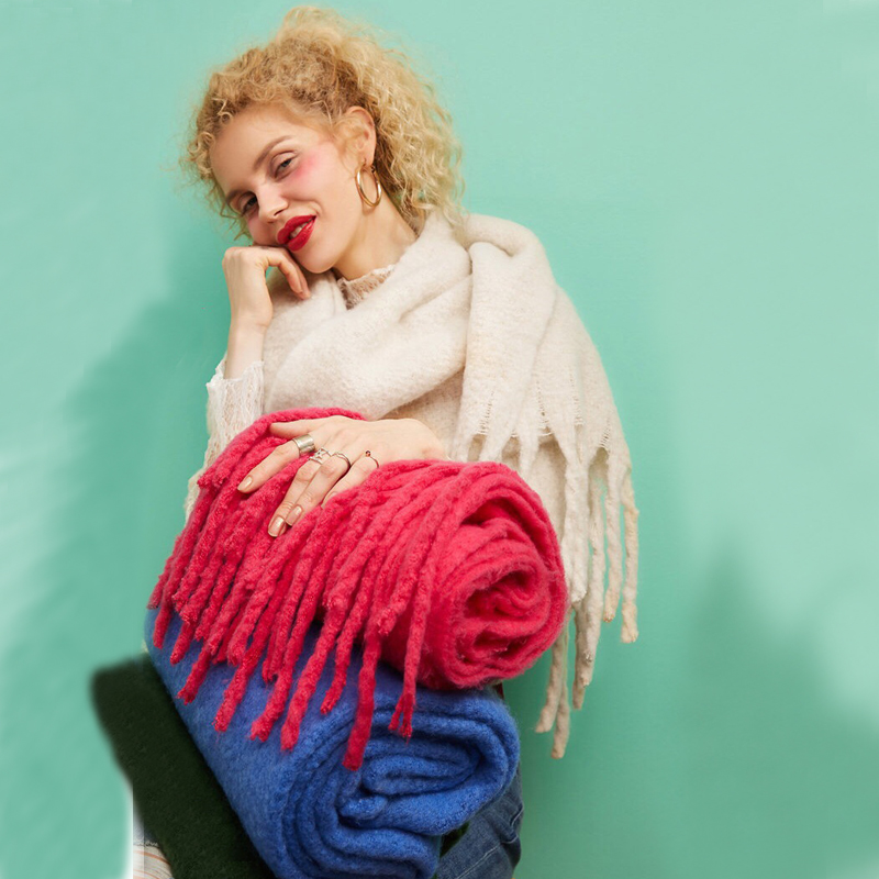 Cashmere Pashmina Wrap - 디자이너 브랜드 캐시미어 숄 및 랩