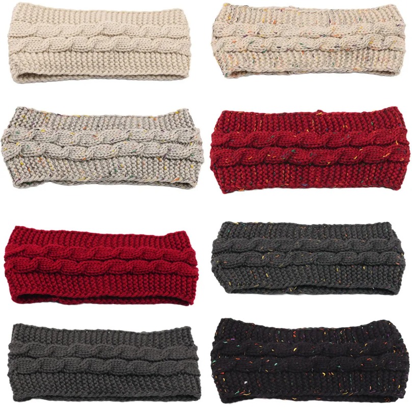 헤어밴드 헴프 헤드밴드 여성용 플리스 퍼지 겨울 니트  - Fleece Ear Warmer Band 리뷰 및 가격
