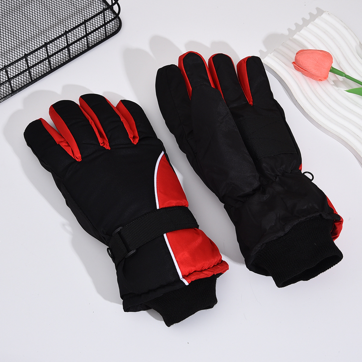 패션 방풍 스키 장갑 미끄럼 방지 방수 겨울 장갑 두꺼 - Touch Screen Gloves 리뷰 및 가격