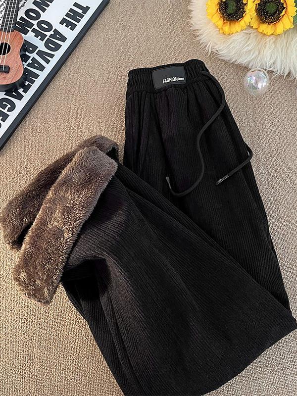 엑스트라 두꺼운 겨울 따뜻한 양털 벨벳 바지 남성용 겨 - Corduroy Pant Warm 리뷰 및 가격