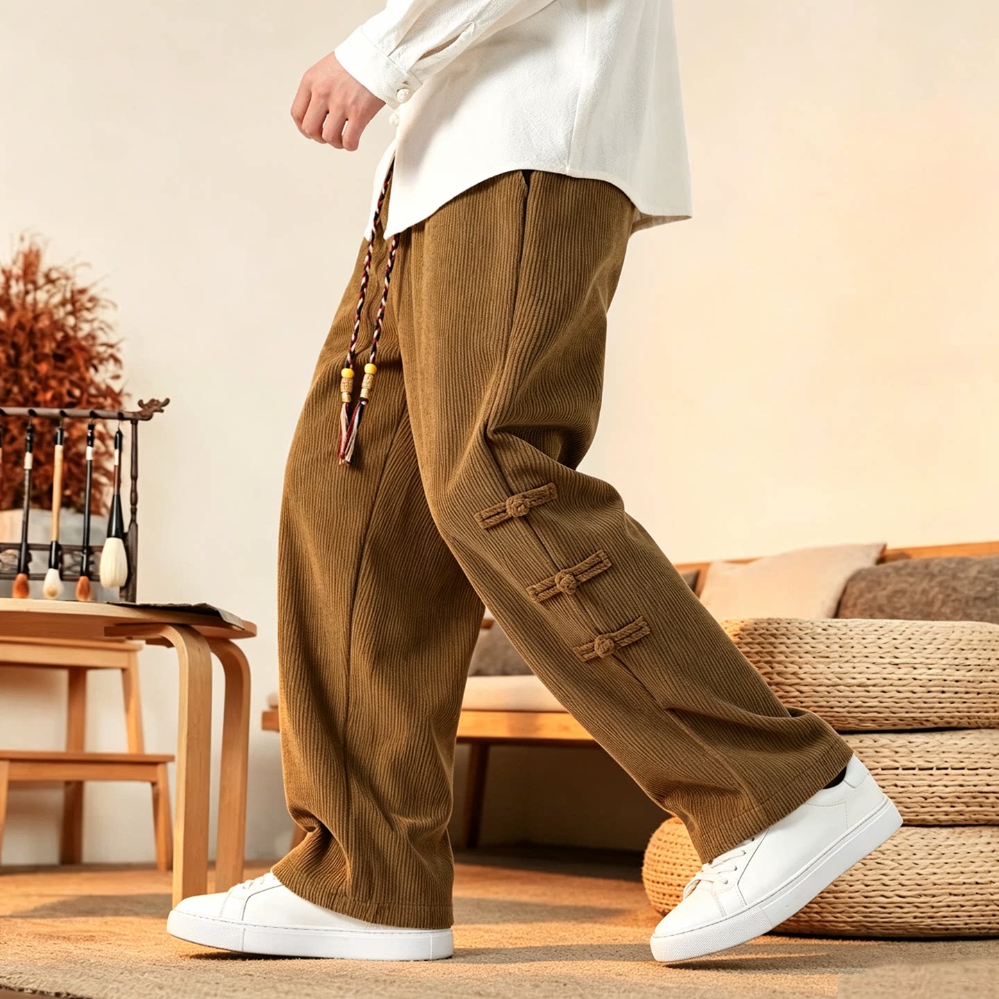 남성용 바지 신상 가을 따뜻한 두꺼운 코듀로이 바지 패 - Corduroy Pant Warm 리뷰 및 가격