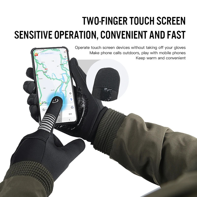 남녀공용 겨울 사이클링 장갑, 따뜻하고 방수, 터치스크 - Touch Screen Gloves 리뷰 및 가격